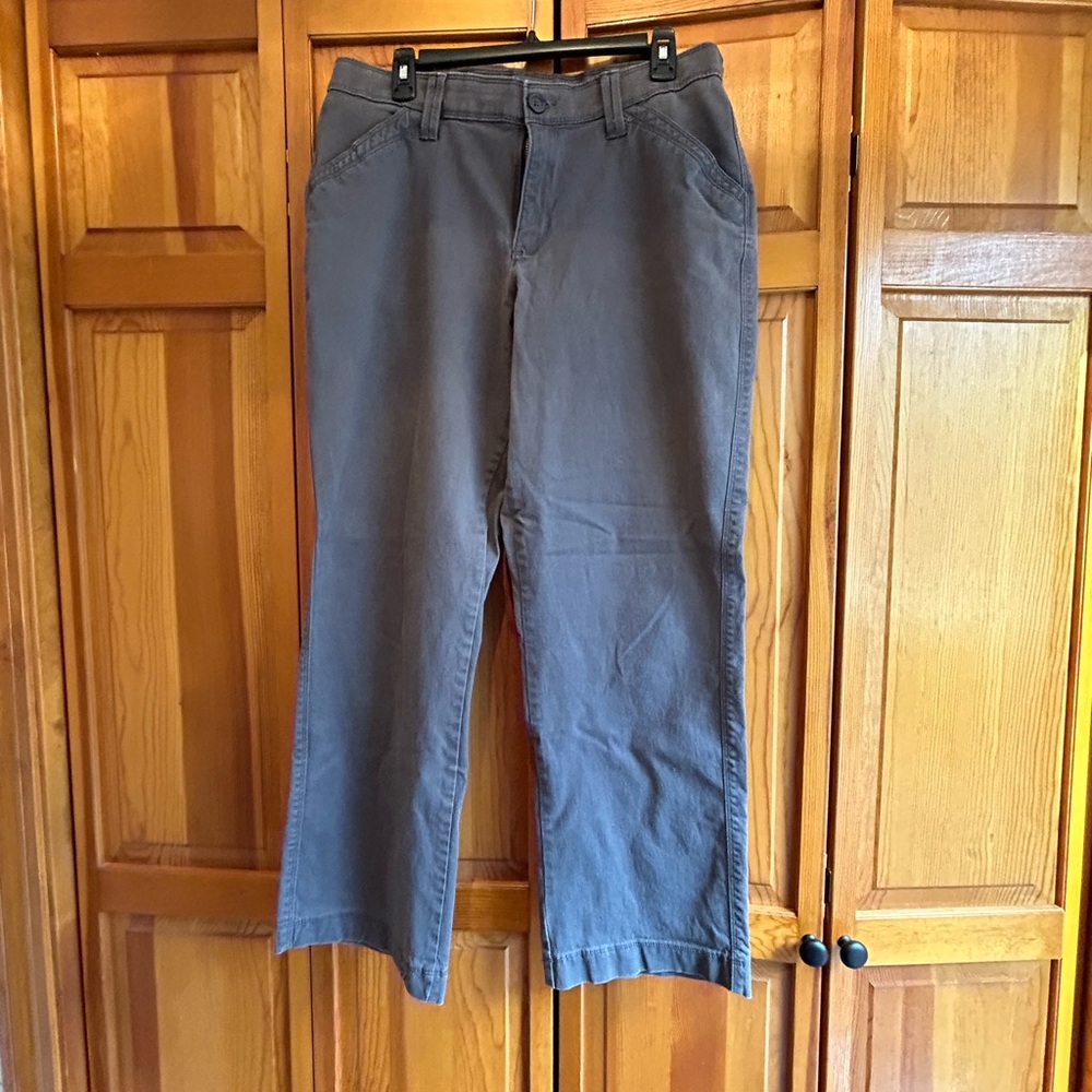 Lee Gray Boot Cut Pants with Flare
